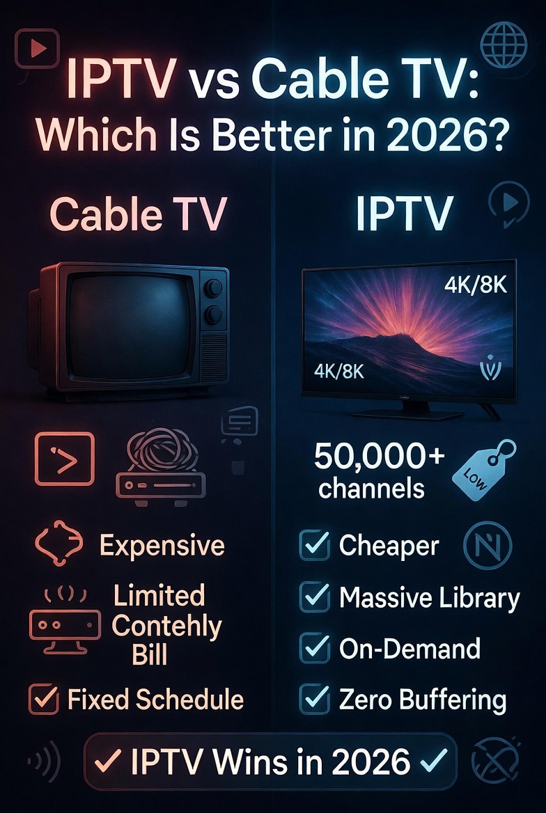 Comparison between IPTV and traditional cable TV