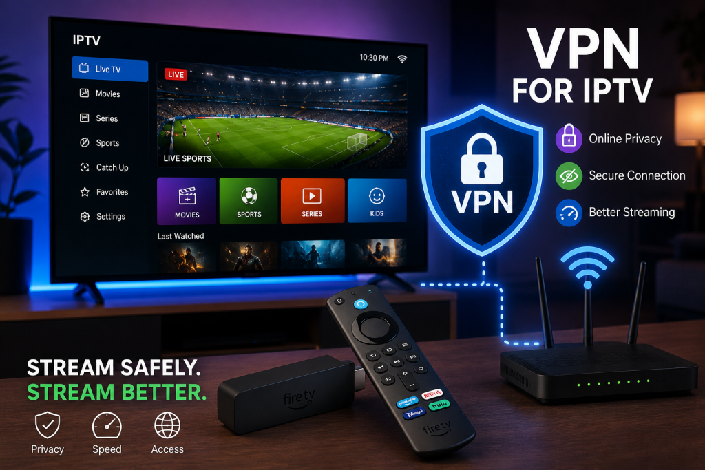 Should you use a VPN for IPTV streaming on Firestick Smart TV and Android TV in 2026