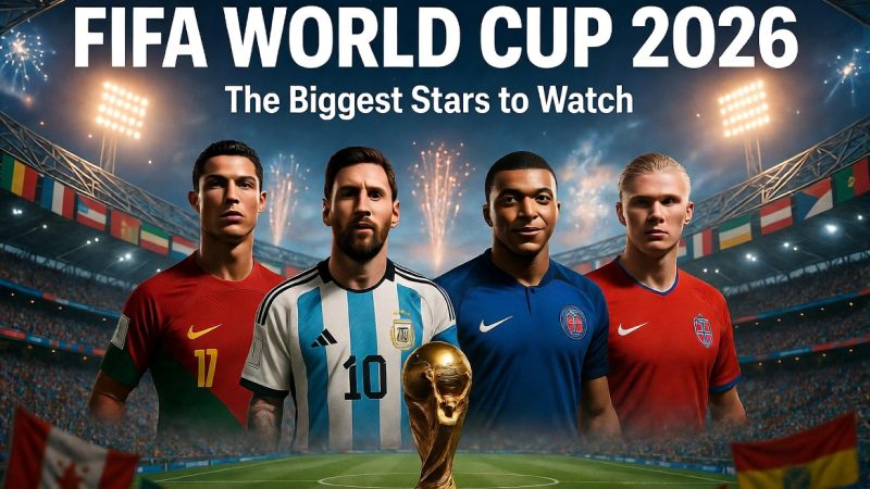 Cristiano Ronaldo, Lionel Messi, Kylian Mbappé and Erling Haaland featured as the biggest stars expected to drive 2026 FIFA World Cup streaming audiences worldwide.