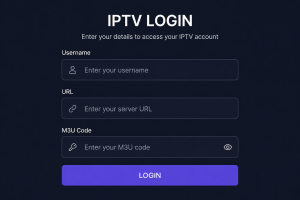 Person trying to sign in to an IPTV app on a smart TV while troubleshooting why IPTV keeps asking them to log in again.