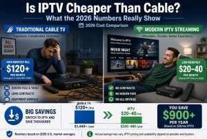 Is IPTV cheaper than cable in 2026 comparison