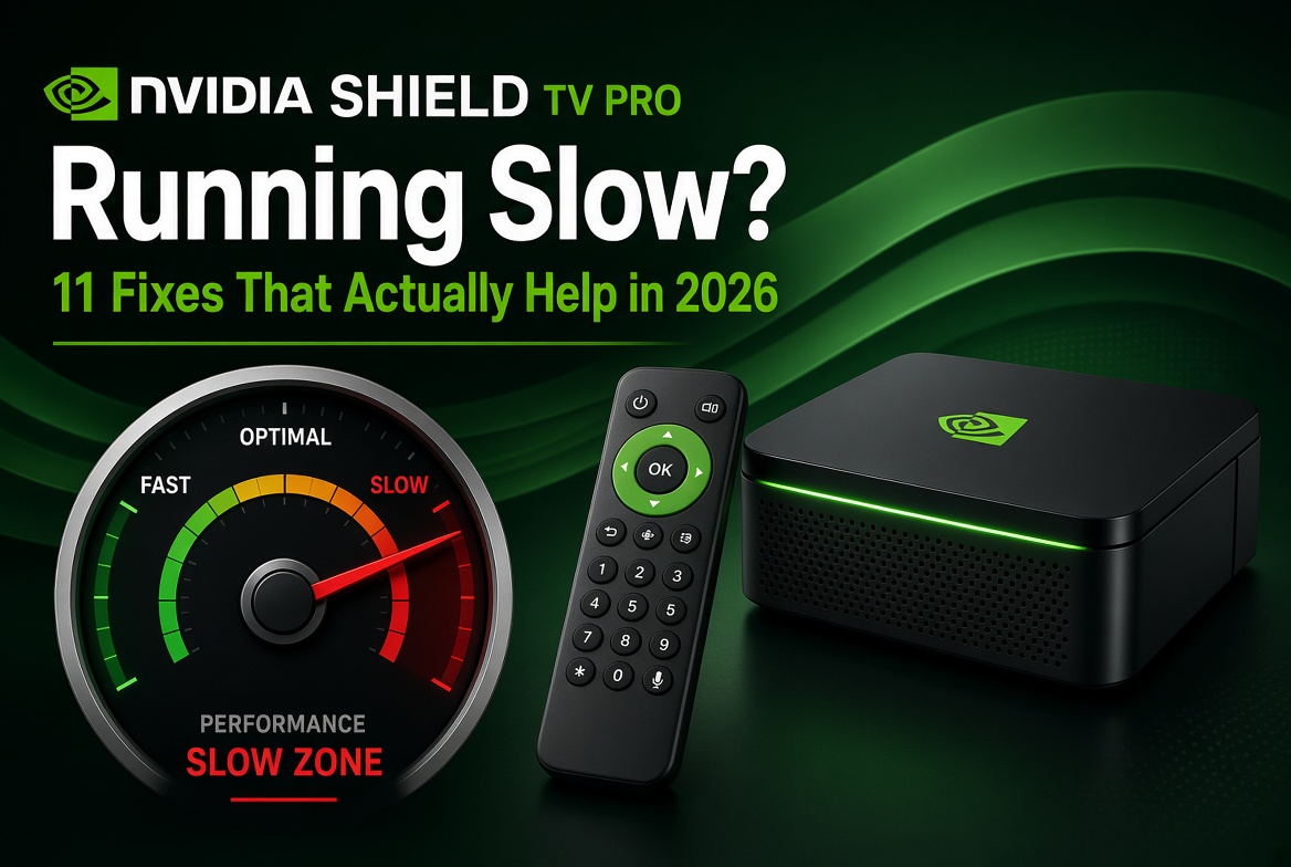 NVIDIA Shield TV Pro running slow fixes and performance settings